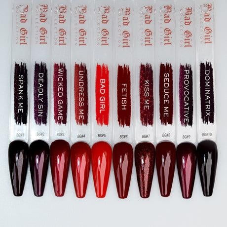 rot farbe , uv lack , red , bad girl kollektion