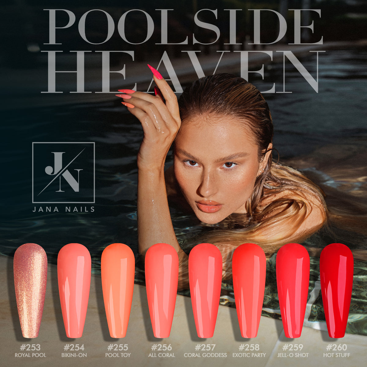 JLAQUE "Poolside Heaven Edition" Jana Nails Germany