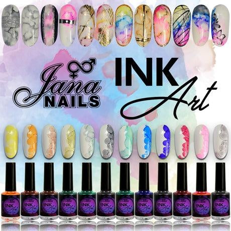 Nail Art - Ink Art