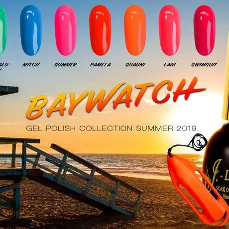 Einfaches Auftragen Stark pigmentiert Deckt in einer Schicht Jetzt online bestellen Baywatch Edition UV-Lack Uv-Polish Fullcover Die beliebte Neon Farbe