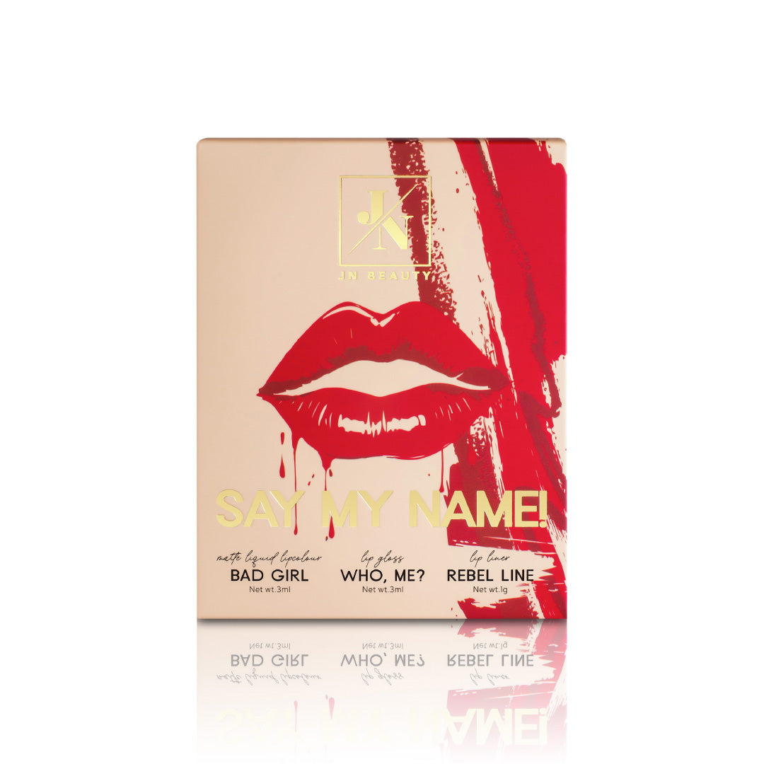 Say My Name! - mini make up red set