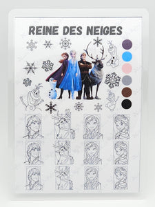 DIY Sticker Board - Reine Des Neiges