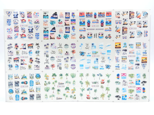 Nail Stickers - Summer No2
