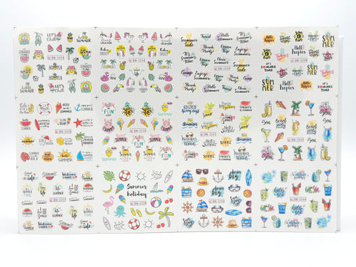 Nail Stickers - Summer No3