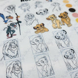 DIY Sticker Board - Roi Lion