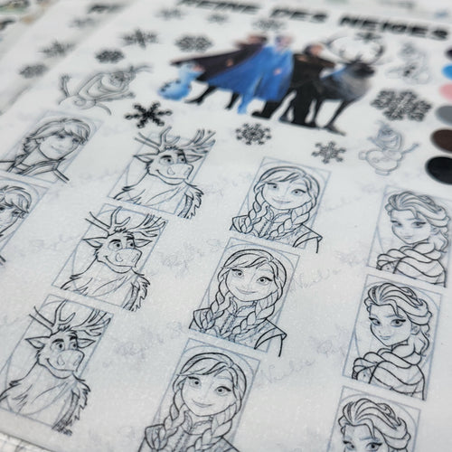 DIY Sticker Board - Reine Des Neiges