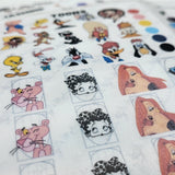 DIY Sticker Board - Toons