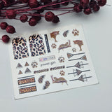 Nail Stickers - Stay Wild No1