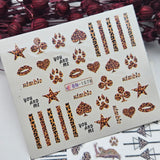 Nail Stickers - Stay Wild No1