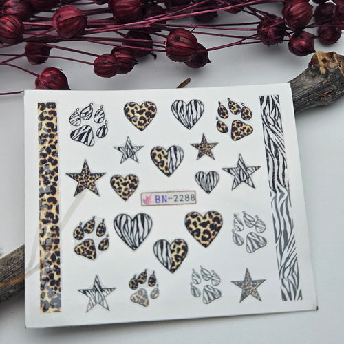 Nail Stickers - Stay Wild No2