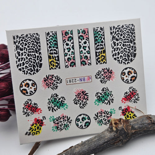 Nail Stickers - Stay Wild No2