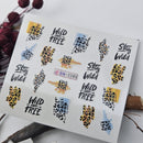 Nail Stickers - Stay Wild No2