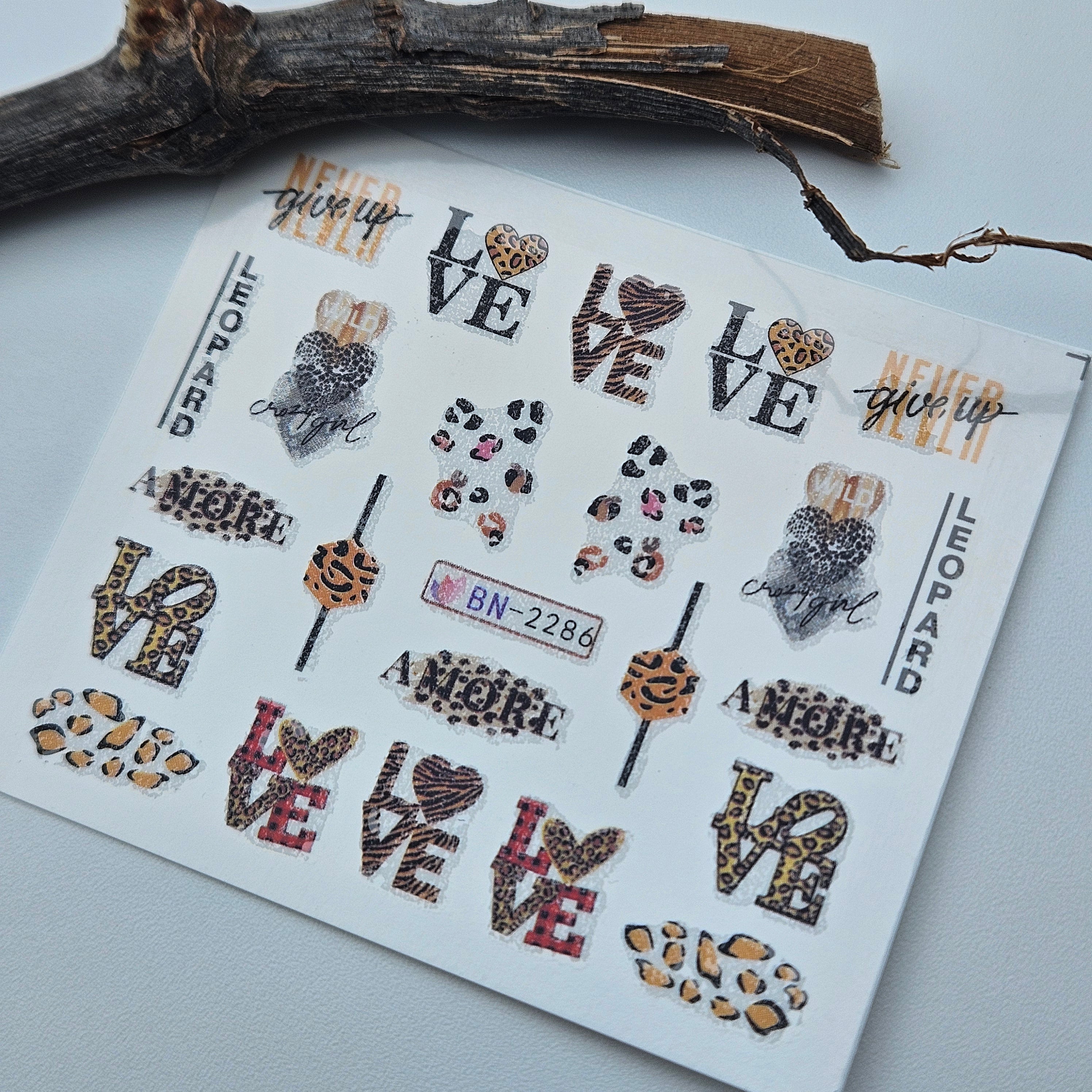 Nail Stickers - Stay Wild No2