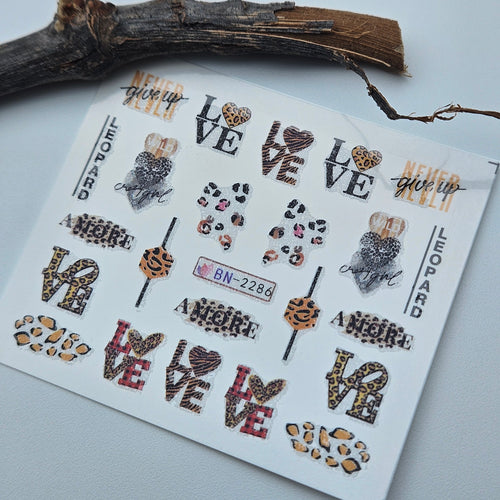 Nail Stickers - Stay Wild No2