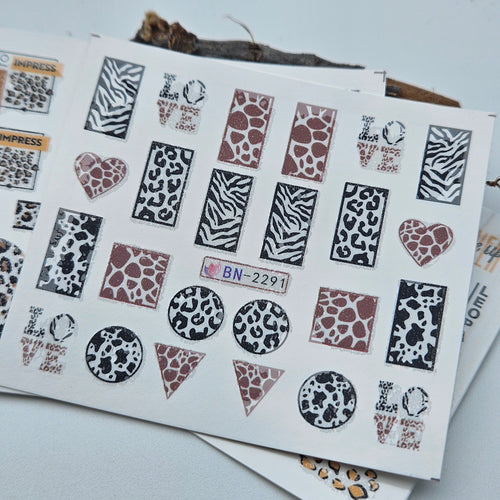 Nail Stickers - Stay Wild No2
