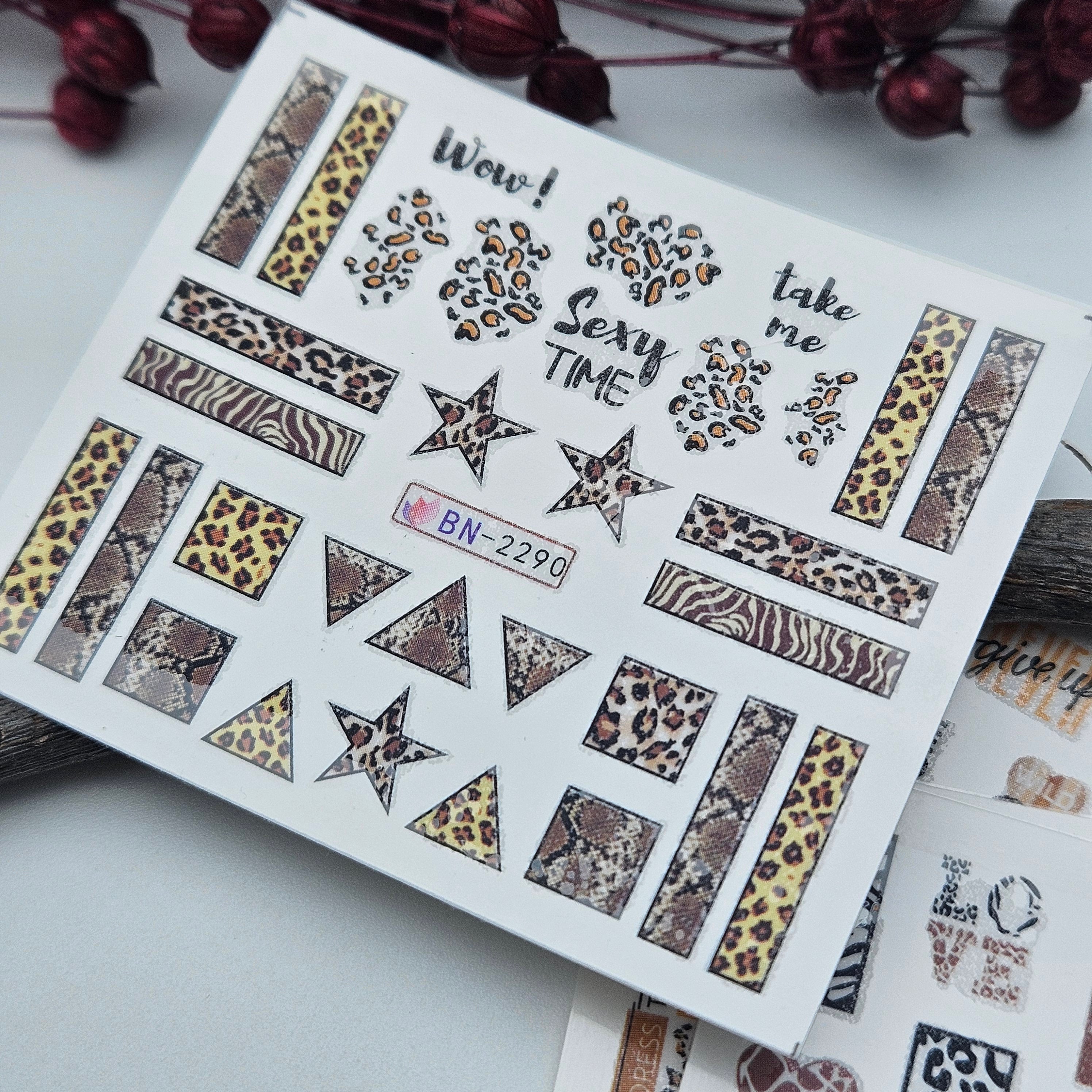 Nail Stickers - Stay Wild No2