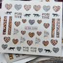 Nail Stickers - Stay Wild No2