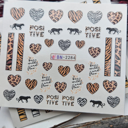 Nail Stickers - Stay Wild No2