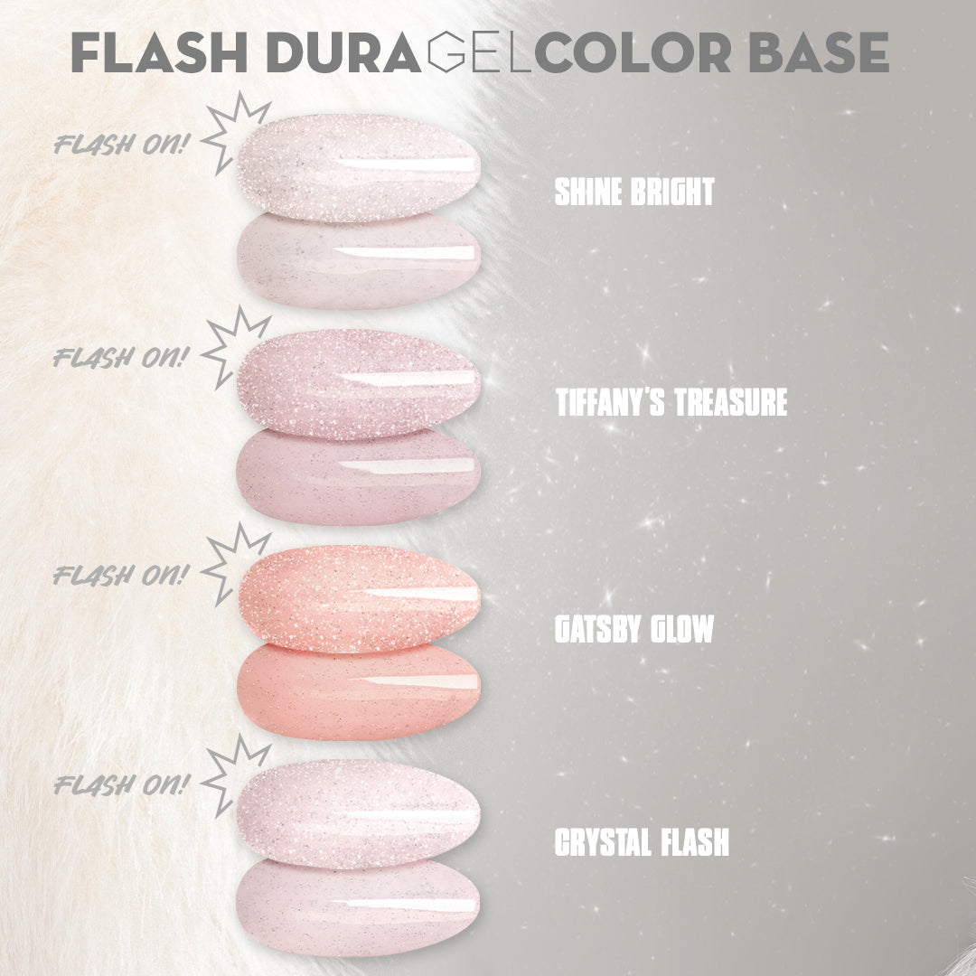 Flash Duragel color base Crystal Flash - 10ml