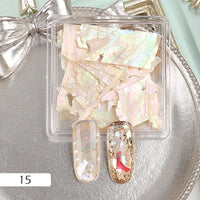 Nail Art Shells No15 - White