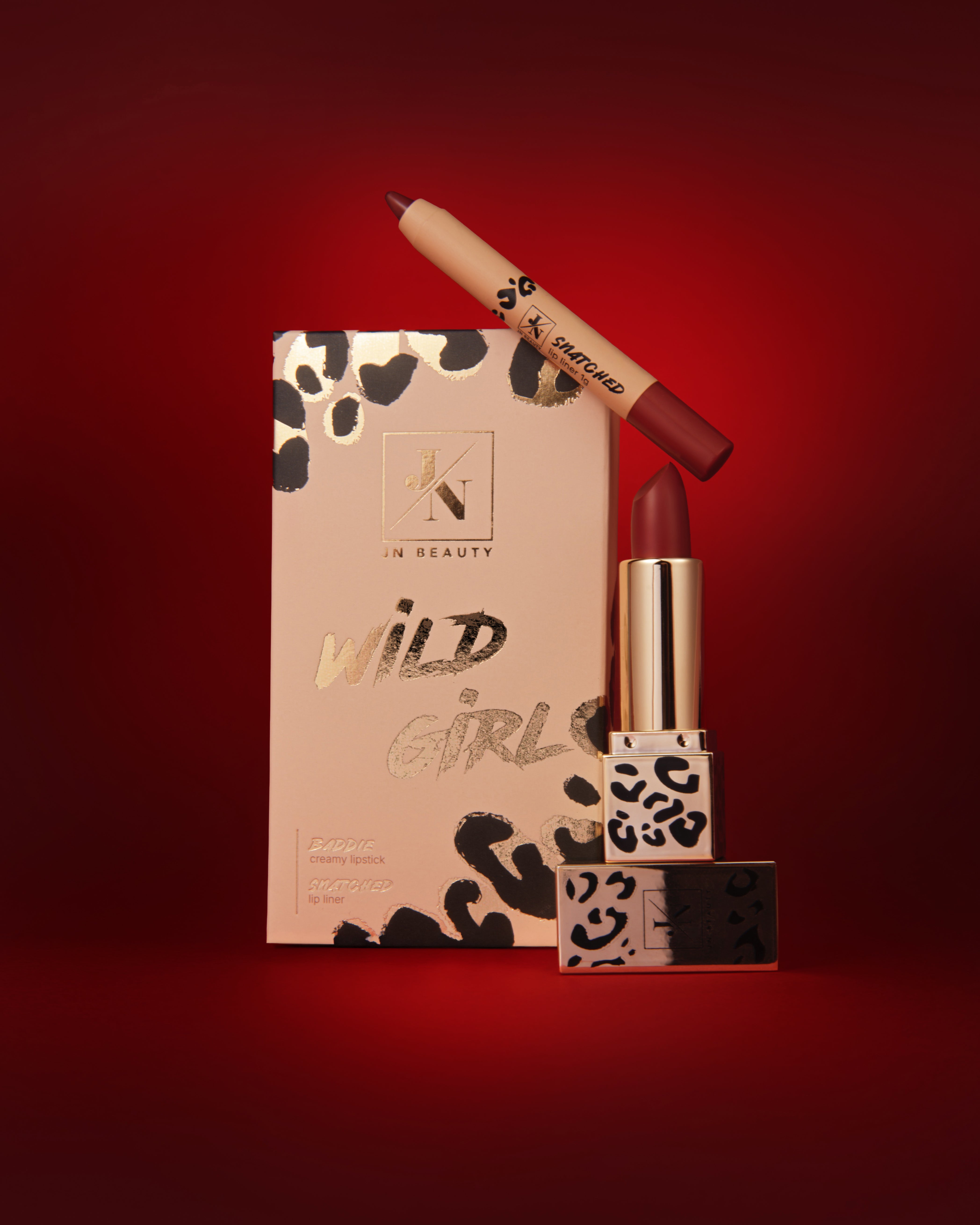 Wild Girl - mini red makeup set