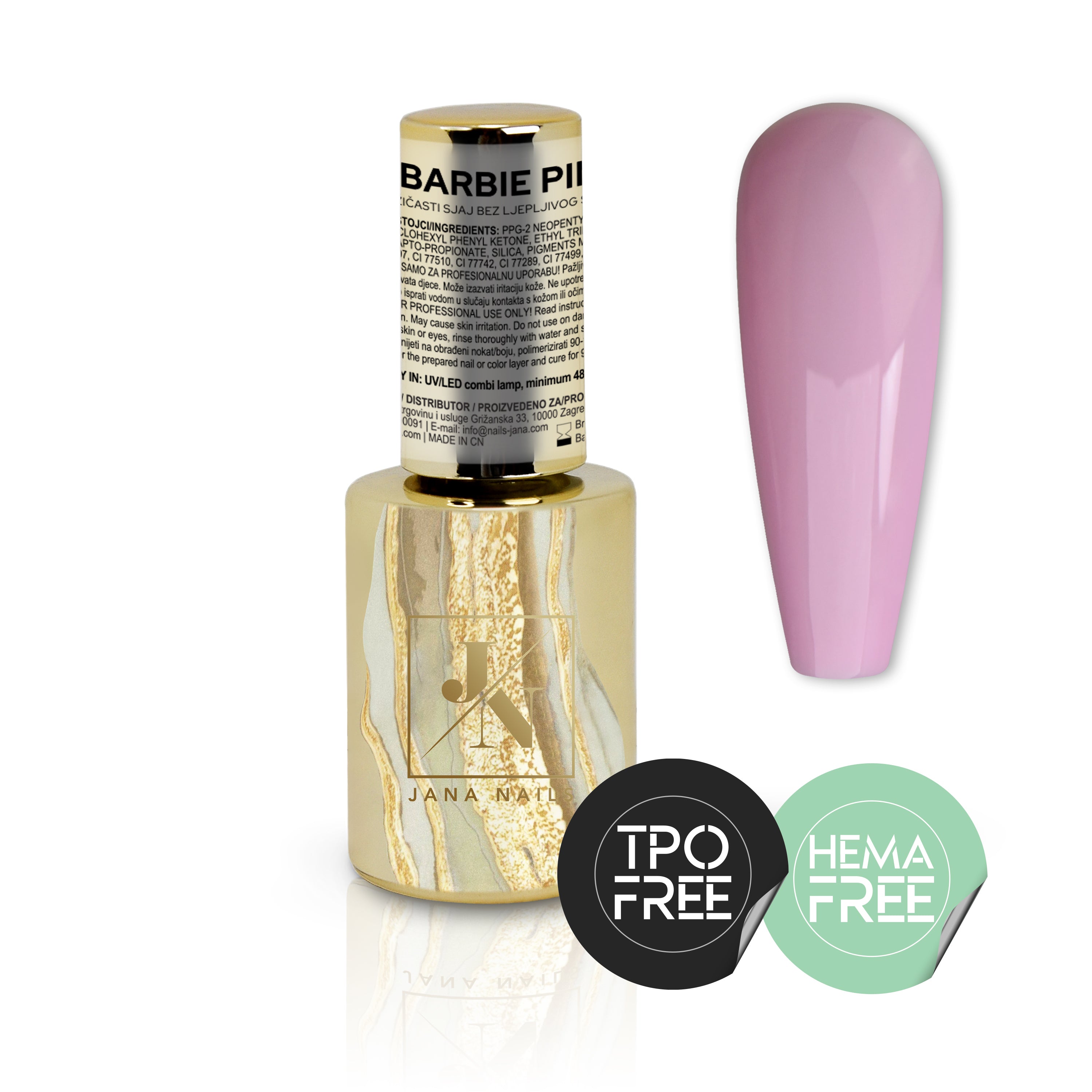 "Barbie Pink" Top Coat 10ml