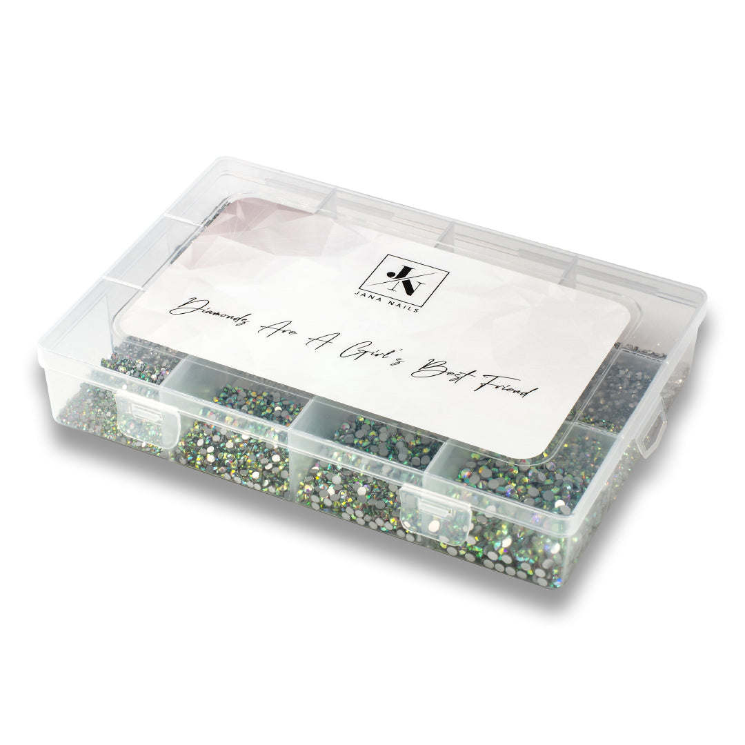 Big Box Diamond Set (AB crystal & Silver)