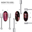 Cat eye magnet black
