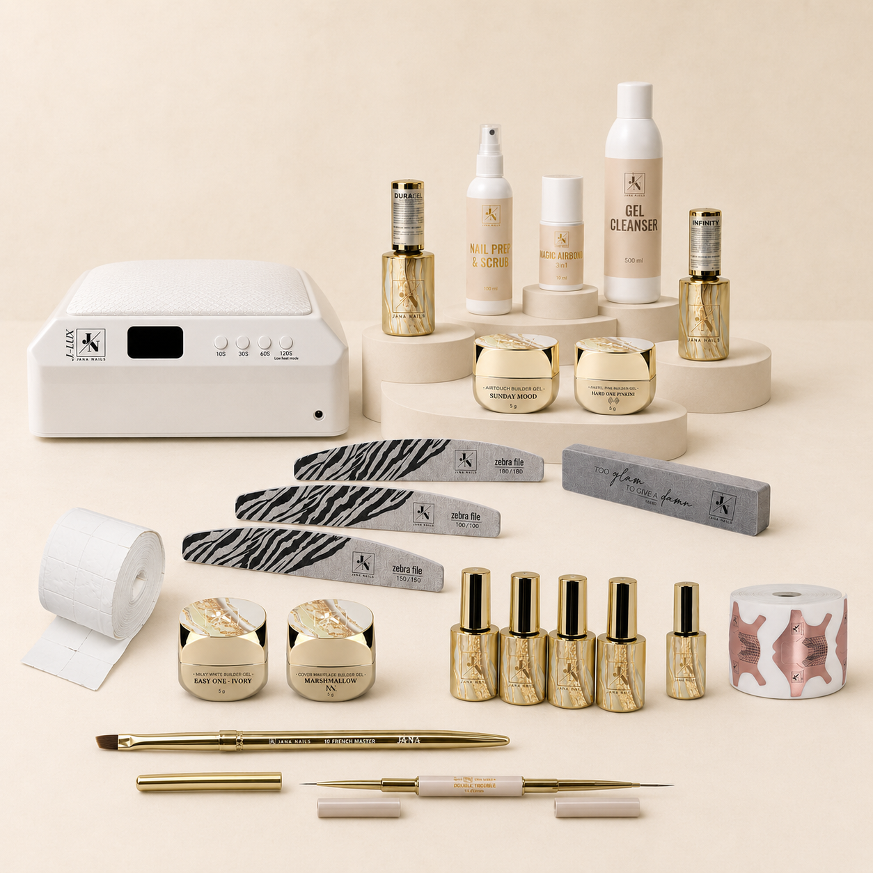 STARTER PRO – Complete Salon System Set + UV/Led Lamp
