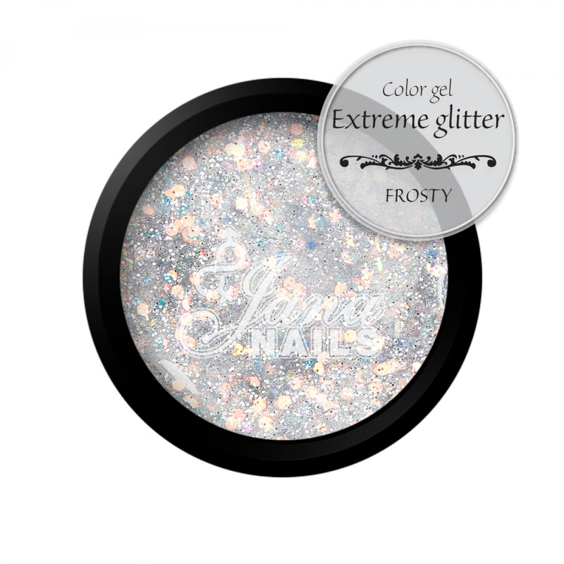 Color Gel Extreme Glitter - Frosty - 5ml