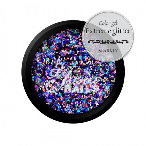 Color Gel Extreme Glitter - Sparkly - 5ml