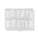 Dual nail form - Full Cover Slim Square 120 pcs