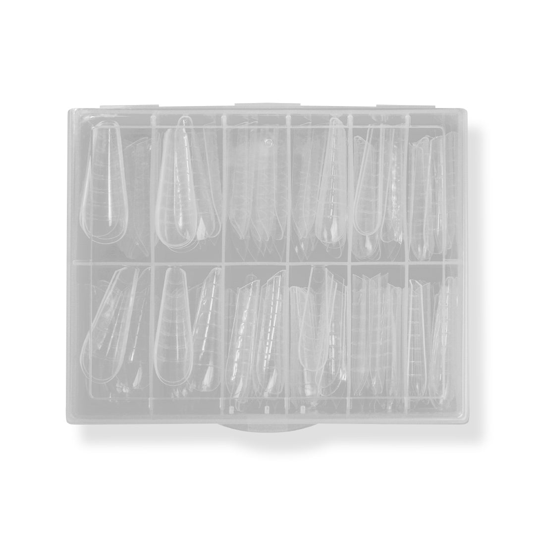 Dual nail form - Russian almond-long 120 pcs