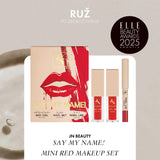XMAS SET Say My Name! - mini make up red set & $LASH! - volume & curl mascara 8ml