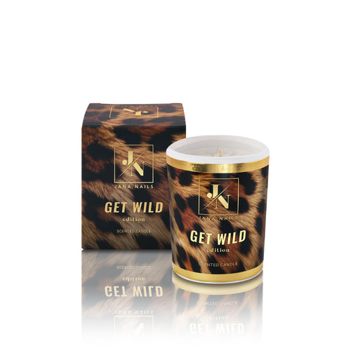 JN Get Wild Scented Candle Duftkerze Black Vanilla 50 g