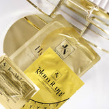 XMAS SET Glam it up! - patch eye mask & KissMe! Hydrogel Lip Patch & HydrateMe! Gold Foil Face Mask