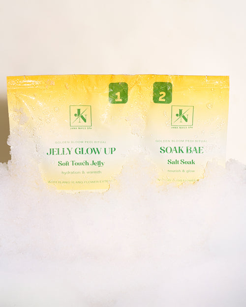 Golden Bloom - Jelly pedi ritual 2 x 50 g
