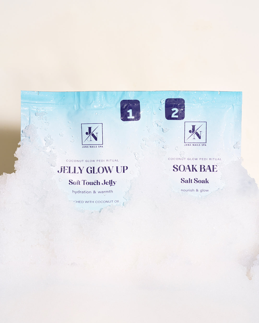 Coconut Glow - Jelly pedi ritual 2 x 50 g