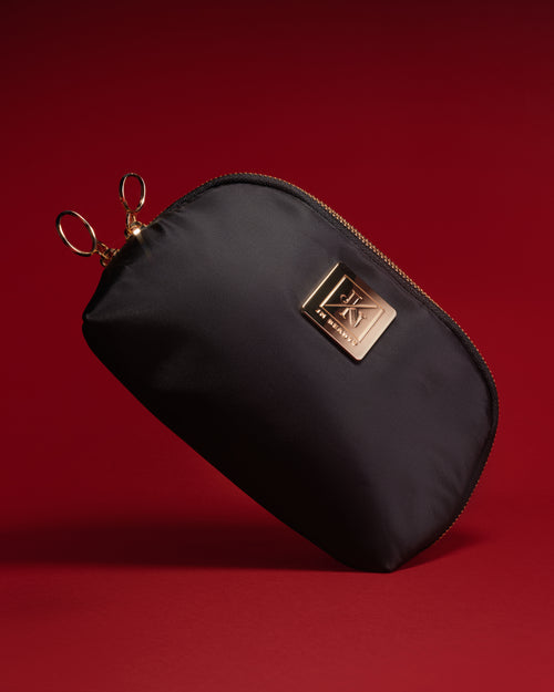 JN Beauty Everyday Leo Makeup Bag mit Leo-Innenfutter und Reißverschluss