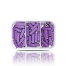 Mini Long Grits Box - Purple - 60 pcs