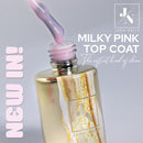 Milky Pink top coat - 10 ml