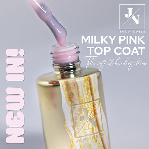 Milky Pink top coat - 10 ml