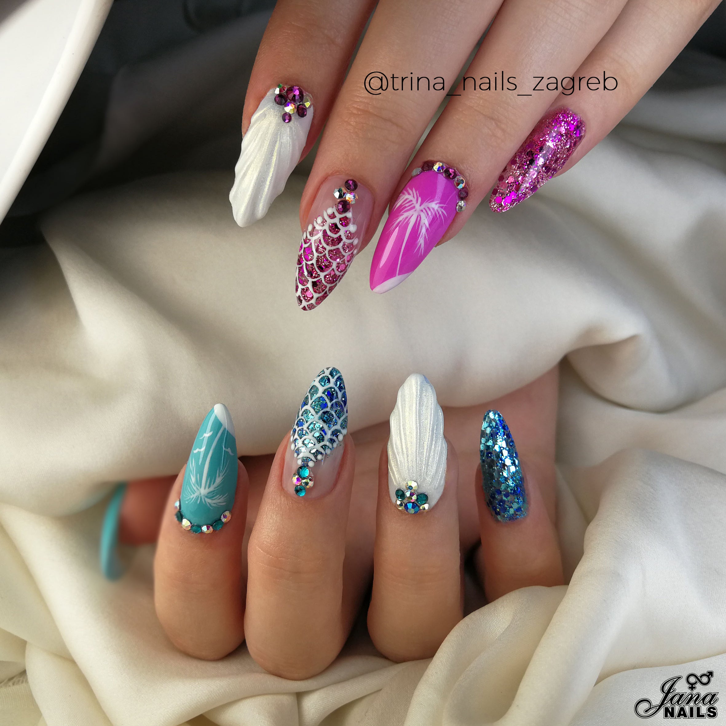 Genie in a Bottle "Mermaid Kiss" - 5ml / "Summer Vibes Collection"