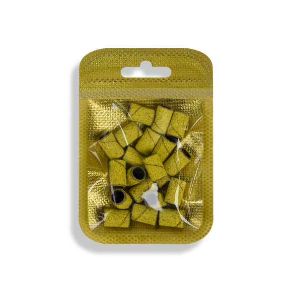 Schleifkappen Neongelb #100 gritt - 20 pcs