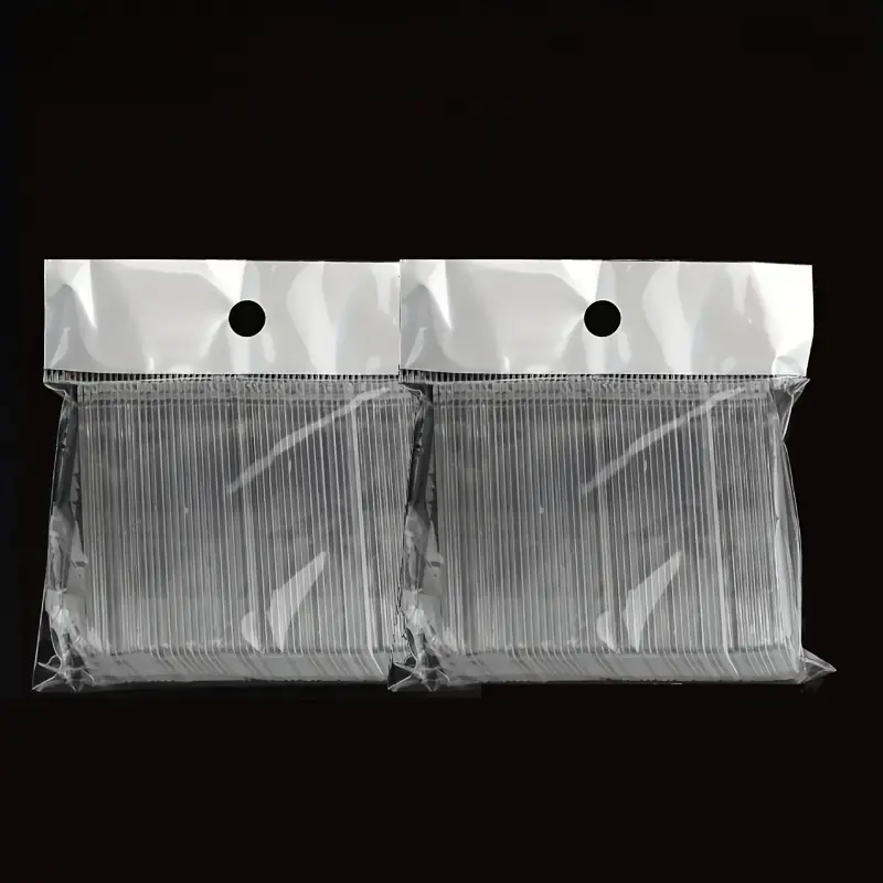 Transparent Nail Art Display - 100 Stück