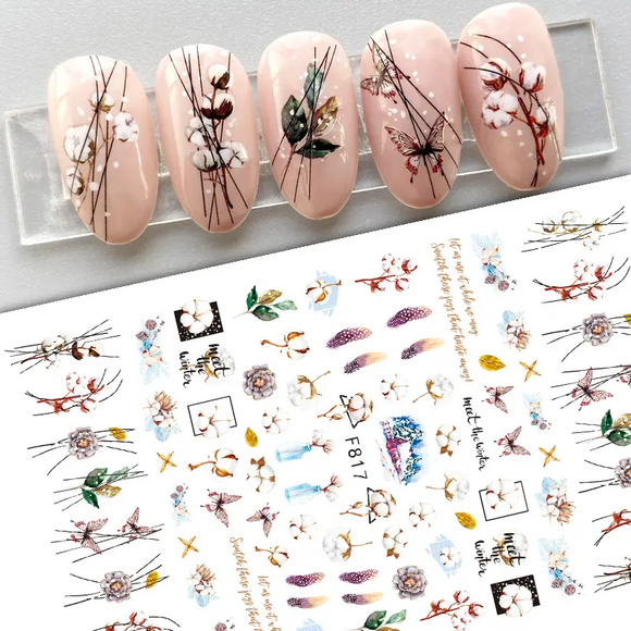 Nail Stickers - Winter No3