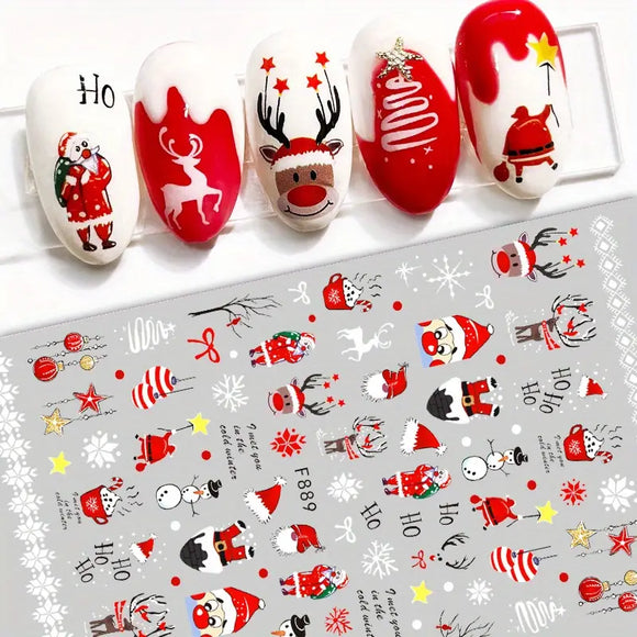 Nail Stickers - Xmas No1