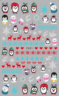 Nail Stickers - Xmas No2