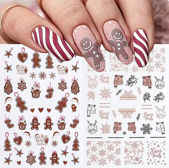 Nail Stickers - Xmas No3