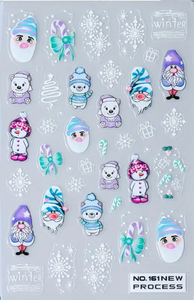 Nail Stickers - Xmas No8